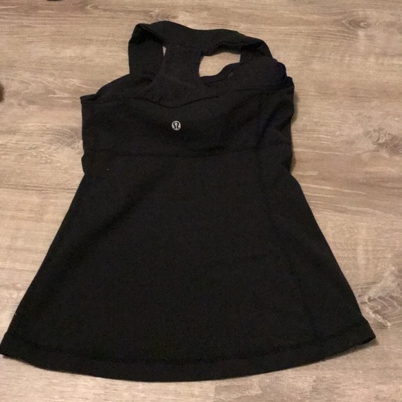 Lululemon racerback black Tank top - Picture 2 of 6